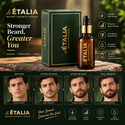 Le ETALIA Beard Growth Serum (50ml)